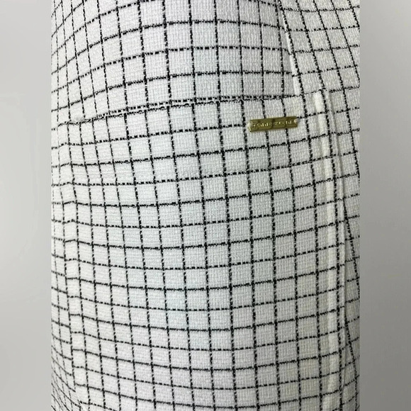 Anne Klein Notch Collar Tweed Blazer - Picture 2 of 7